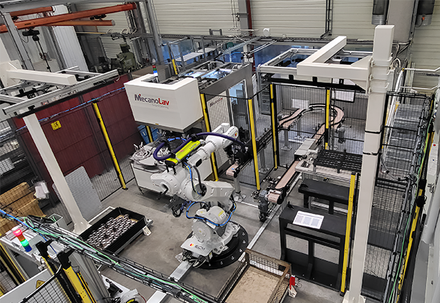 MecanoFAST au sein d'un îlot robotisé
